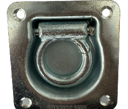Durable handle ring, easy to grasp and pull.
